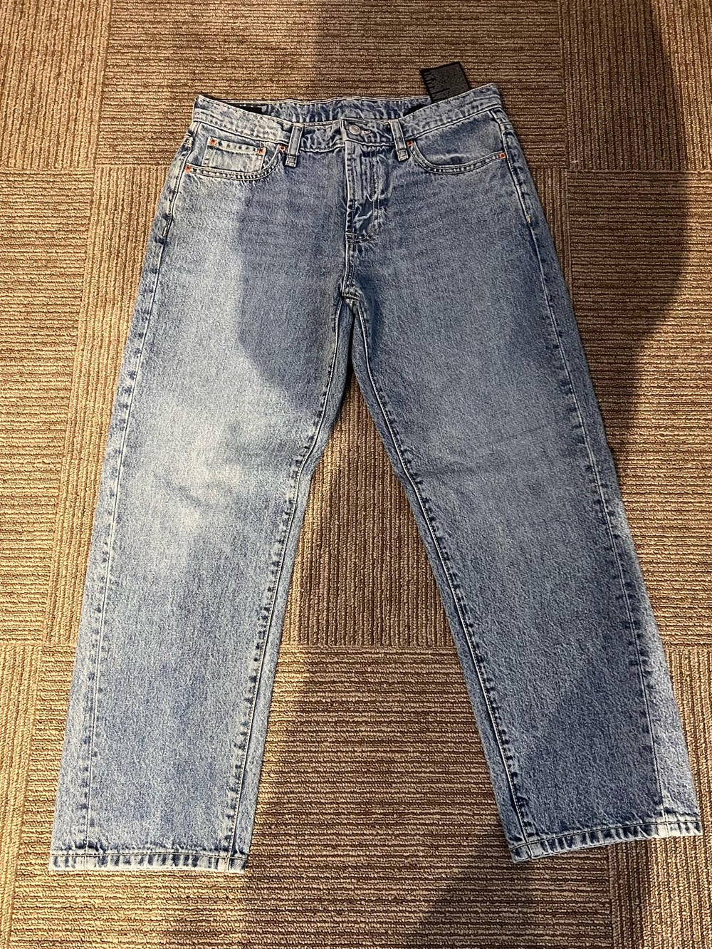 Zara Classic High-Waist Light Blue Women's Jeans